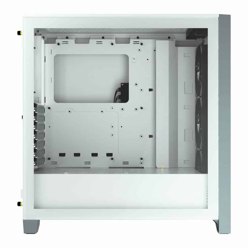 (image for) Corsair 4000X RGB White Chassis + Corsair RM750 White PSU Bundle